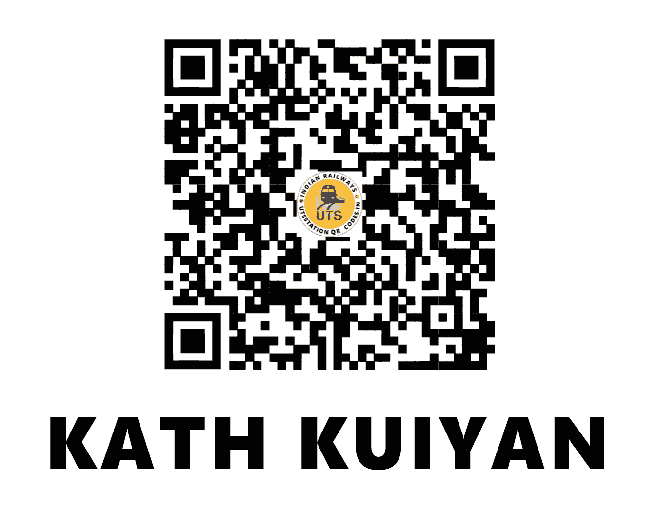 UTS QR Code for KATH KUIYAN - KKT (NE - UTTAR PRADESH)